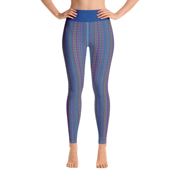 Blue/Multi-coloured - Leggings - Love Your Self