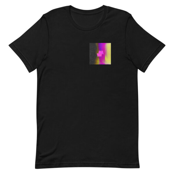 Pink / Yellow square logo - Short-Sleeve Unisex T-Shirt - Weighty Ways