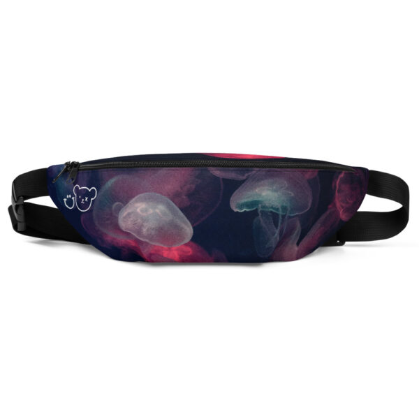 Black Jellyfish - Bum Bag / Fanny Pack - Grin And Bear - Image 5