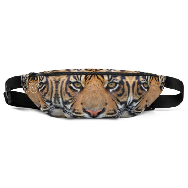 Tiger Face - Bum Bag / Fanny Pack - Grin And Bear