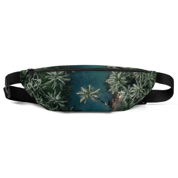 Jungle Aerial - Bum Bag / Fanny Pack - Grin And Bear