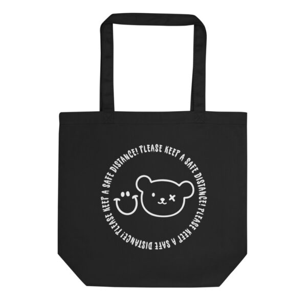 Eco Tote Bag - Keep a Safe Distance - Grin And Bear