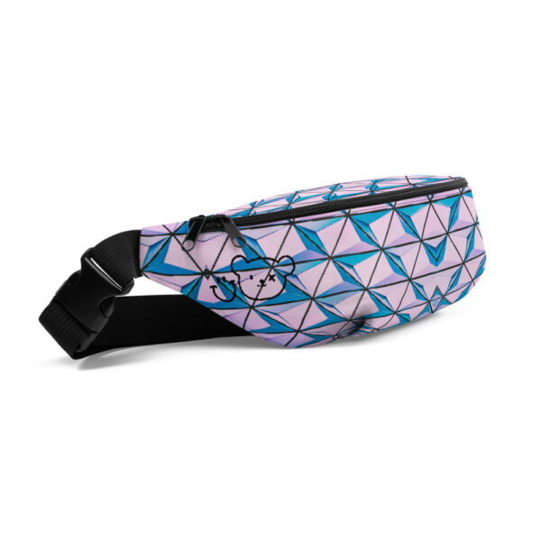 Pink Geometric - Bum Bag / Fanny Pack - Grin And Bear - Image 2