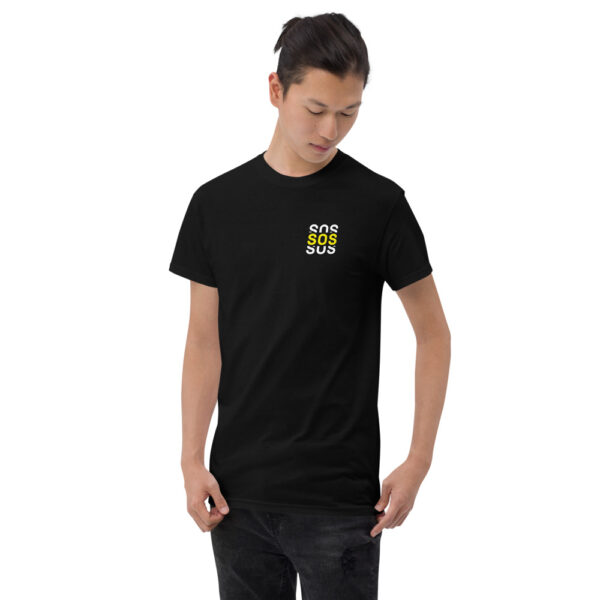 Black/White logo - Short Sleeve T-Shirt - Save Our Scene UK - Image 2