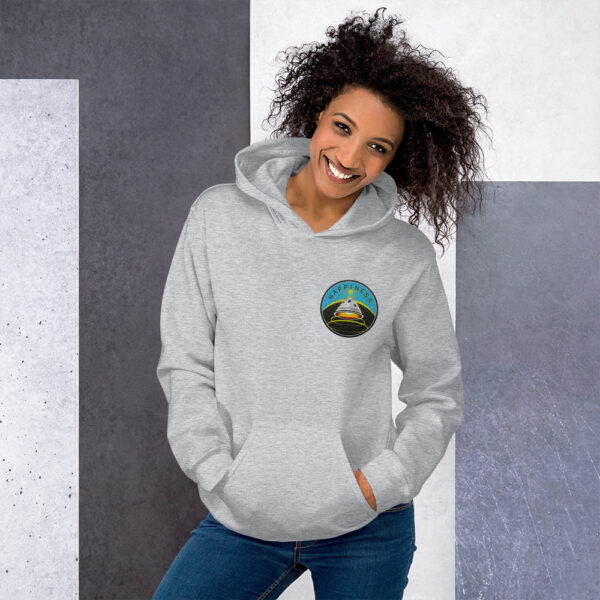 Happiness White/Grey - Unisex Hoodie - Freestylers - Image 2