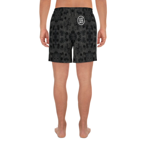 Blackhex - Men's Athletic Long Shorts - Love Your Self - Image 4