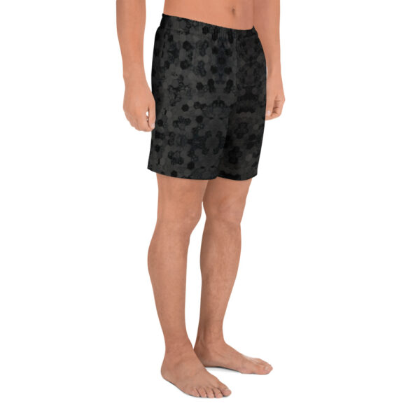 Blackhex - Men's Athletic Long Shorts - Love Your Self - Image 2