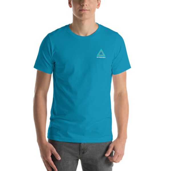 Speeker logo - Short-Sleeve Unisex T-Shirt - Image 4