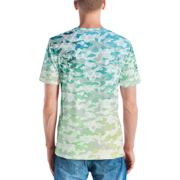 Blue / Green T-shirt - Galaxy Camo - Desired State - Image 2