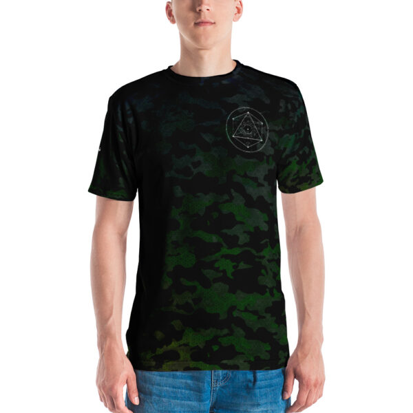 Green - Cosmic Camo - Men's T-shirt - Desired State