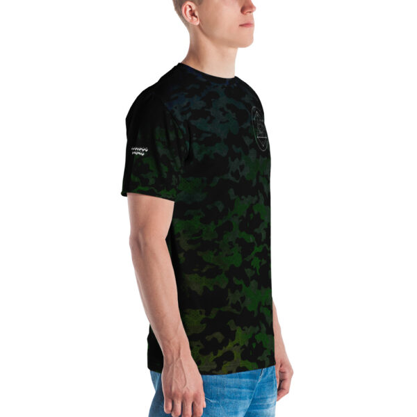 Green - Cosmic Camo - Men's T-shirt - Desired State - Image 3