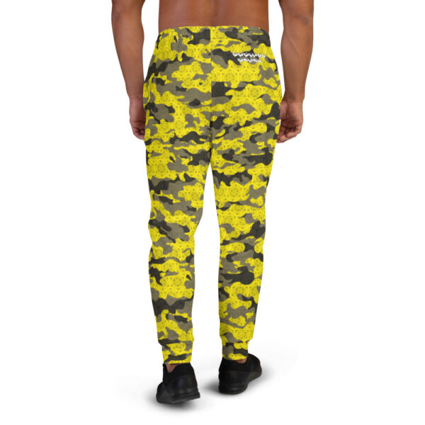 Yellow - Cosmic Camo - Men's Joggers - Desired State - Image 4