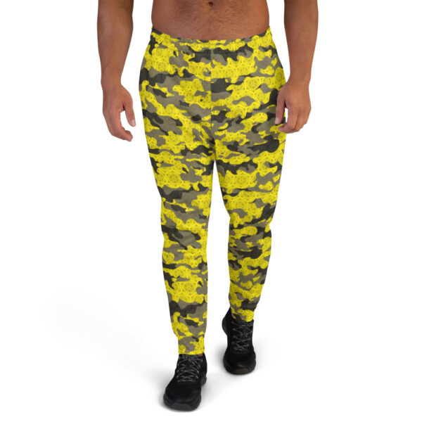 Yellow - Cosmic Camo - Men's Joggers - Desired State