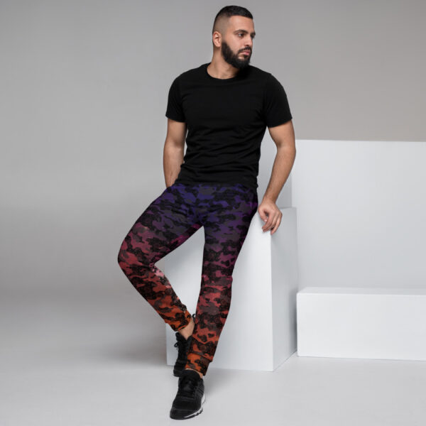 Purple / Orange - Cosmic Camo - Men's Joggers - Desired State - Image 4