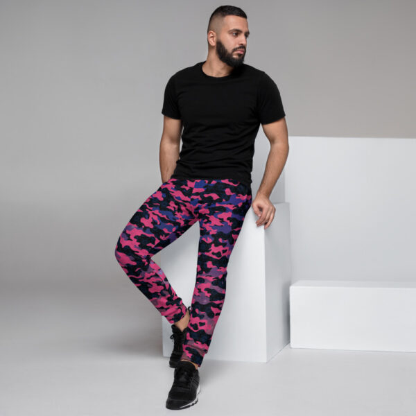 Pink - Cosmic Camo - Men's Joggers - Desired State - Image 4