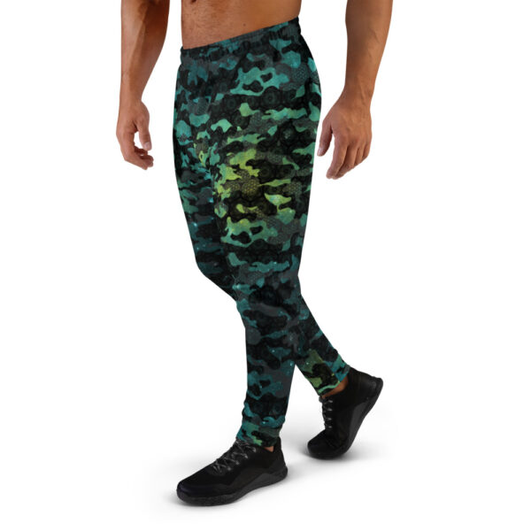 Teal - Cosmic Camo - Men's Joggers - Desired State - Image 2