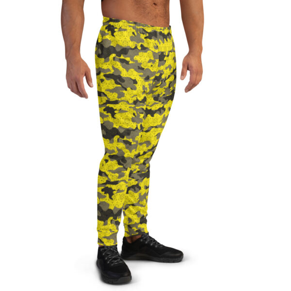 Yellow - Cosmic Camo - Men's Joggers - Desired State - Image 2