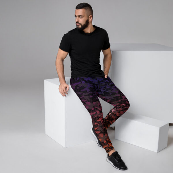 Purple / Orange - Cosmic Camo - Men's Joggers - Desired State - Image 5