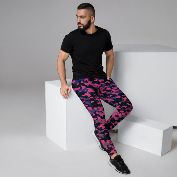 Pink - Cosmic Camo - Men's Joggers - Desired State - Image 5