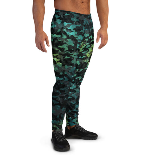 Teal - Cosmic Camo - Men's Joggers - Desired State