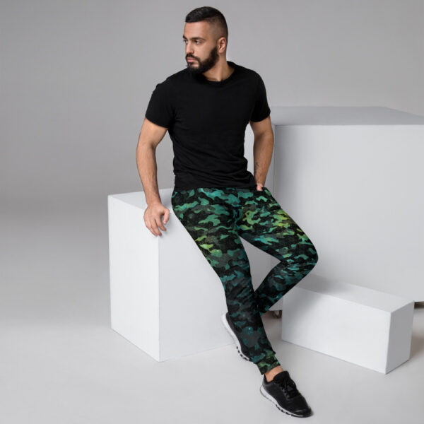 Teal - Cosmic Camo - Men's Joggers - Desired State - Image 5