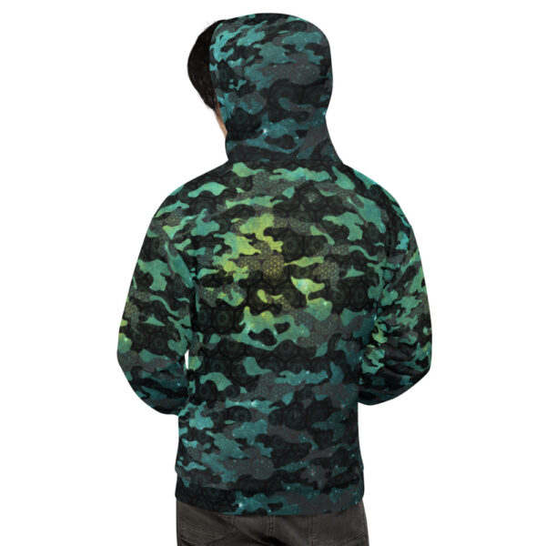 Teal - Cosmic Camo - Unisex Hoodie - Desired State