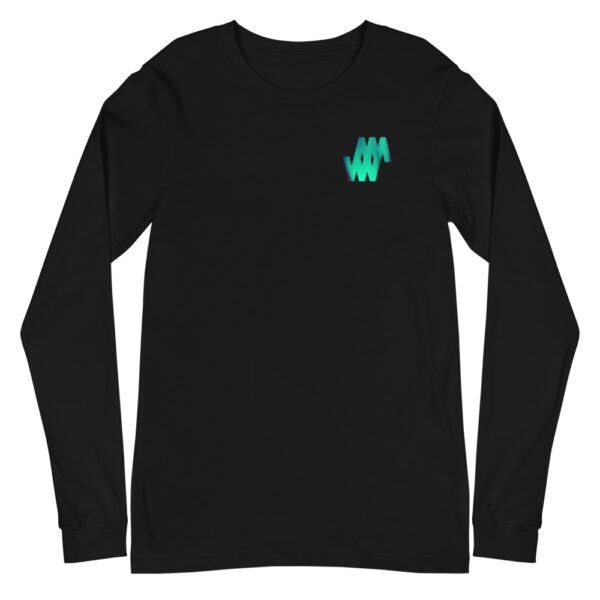 Blue / Green Black - Unisex Long Sleeve Tee - Weighty Ways