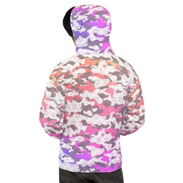 Multi-colour - Cosmic Camo - Unisex Hoodie - Desired State - Image 2