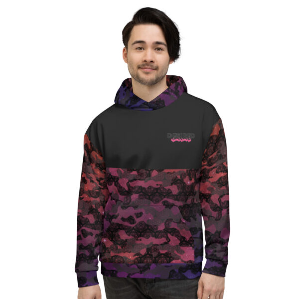 Purple / Orange – Cosmic Camo – Unisex Hoodie – Desired State